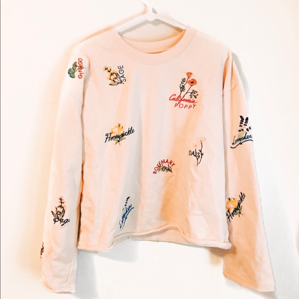 Madewell Embroidered Sweater